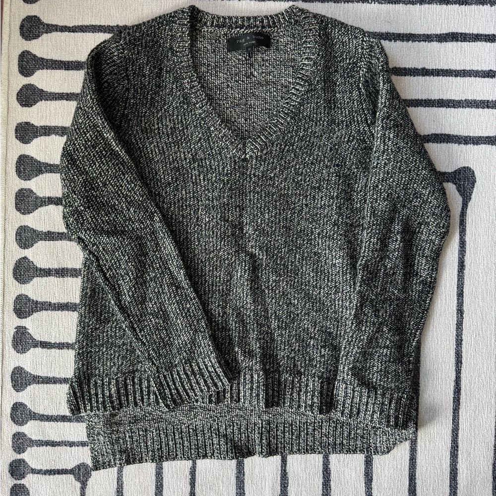 Rag & Bone V-neck Wool Sweater